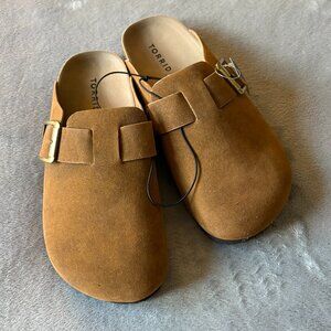 Torrid Buckle Clogs | Size: 8.5WW | Color: Tan